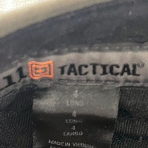 5.11 Tactical Pro Pants Womens 30x34 Relaxed Fit Green Ripstop Cargo Workwear - Picture 14 of 16